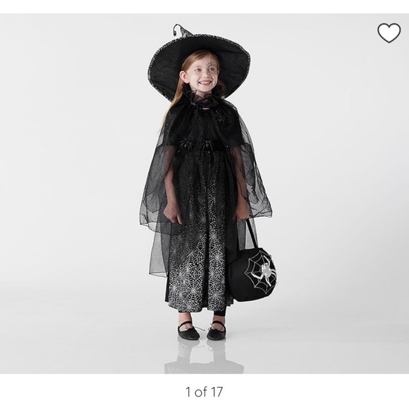 Pottery Barn Kids Costumes Pottery Barn Kids Glowinthedark Witch Halloween Costume 46 Poshmark